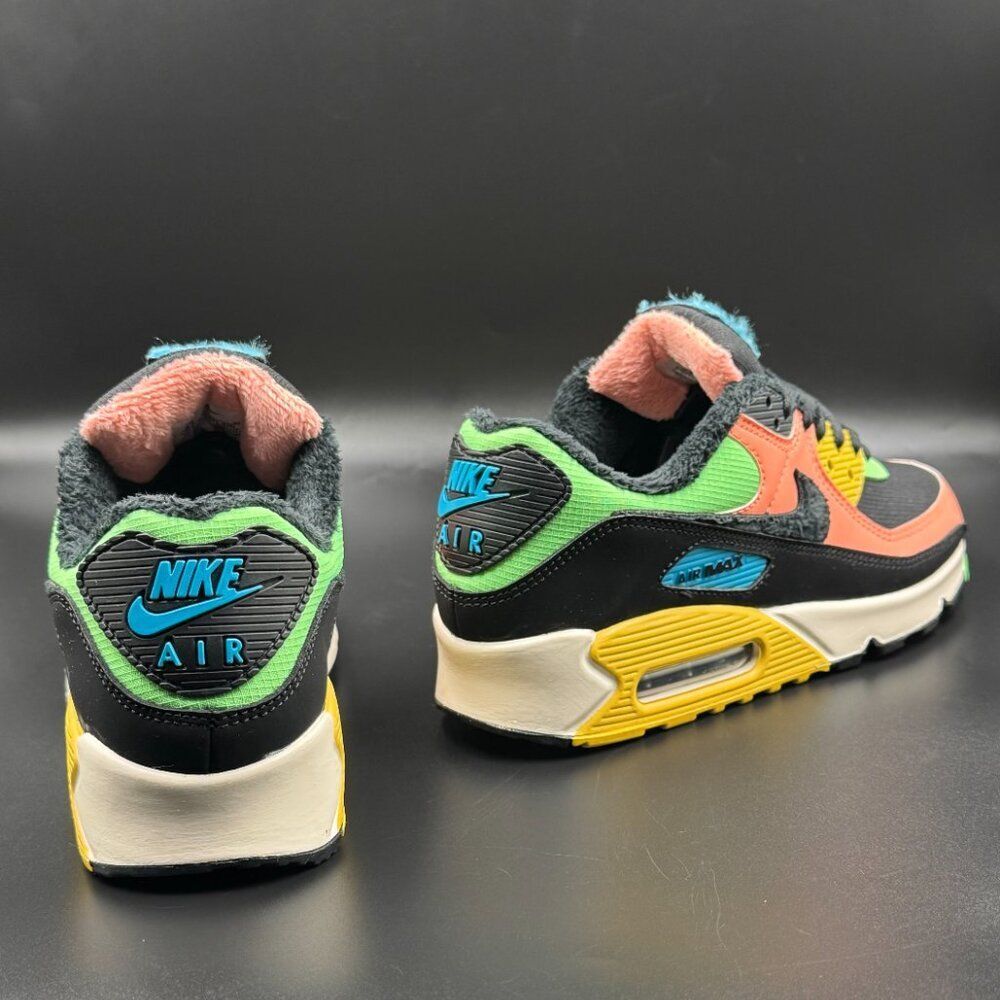 Wmns Nike Air Max 90 Atomic Pink Solar Flare - Picture 10 of 10